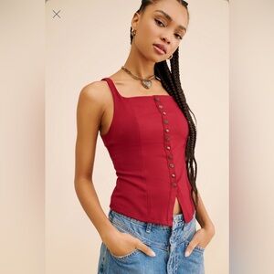 Free People - a moment in time vest